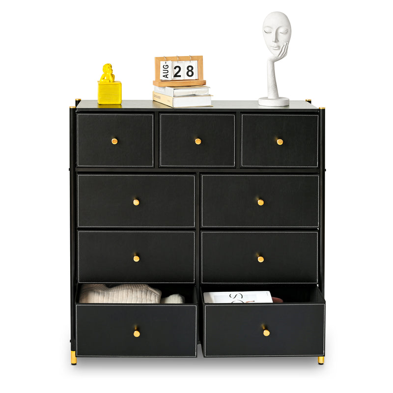 Bigroof Modern 9 Drawer Dresser